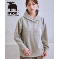 moz(モズ)スエード調フーディートレーナー 大きいサイズ