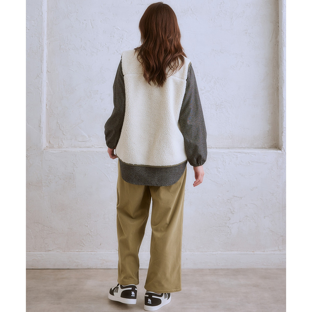 moz(モズ)コーデュロイストレートパンツ 大きいサイズ11