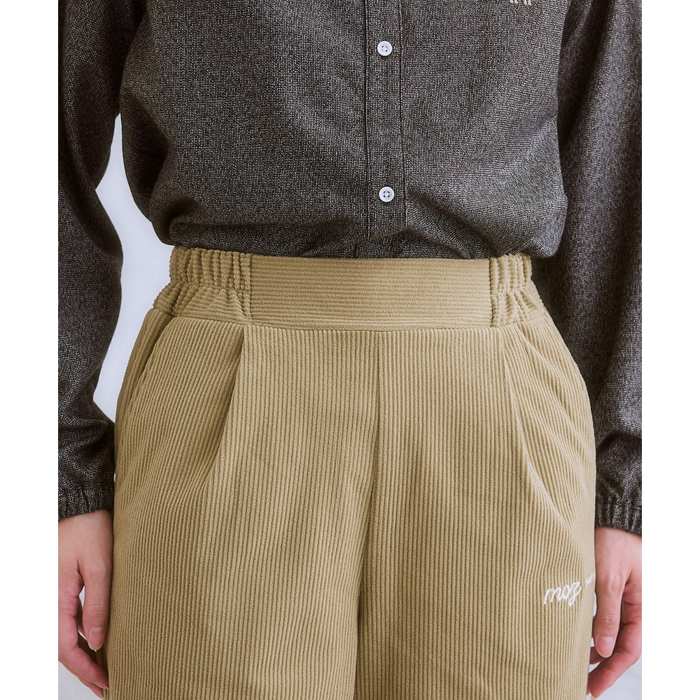 moz(モズ)コーデュロイストレートパンツ 大きいサイズ17