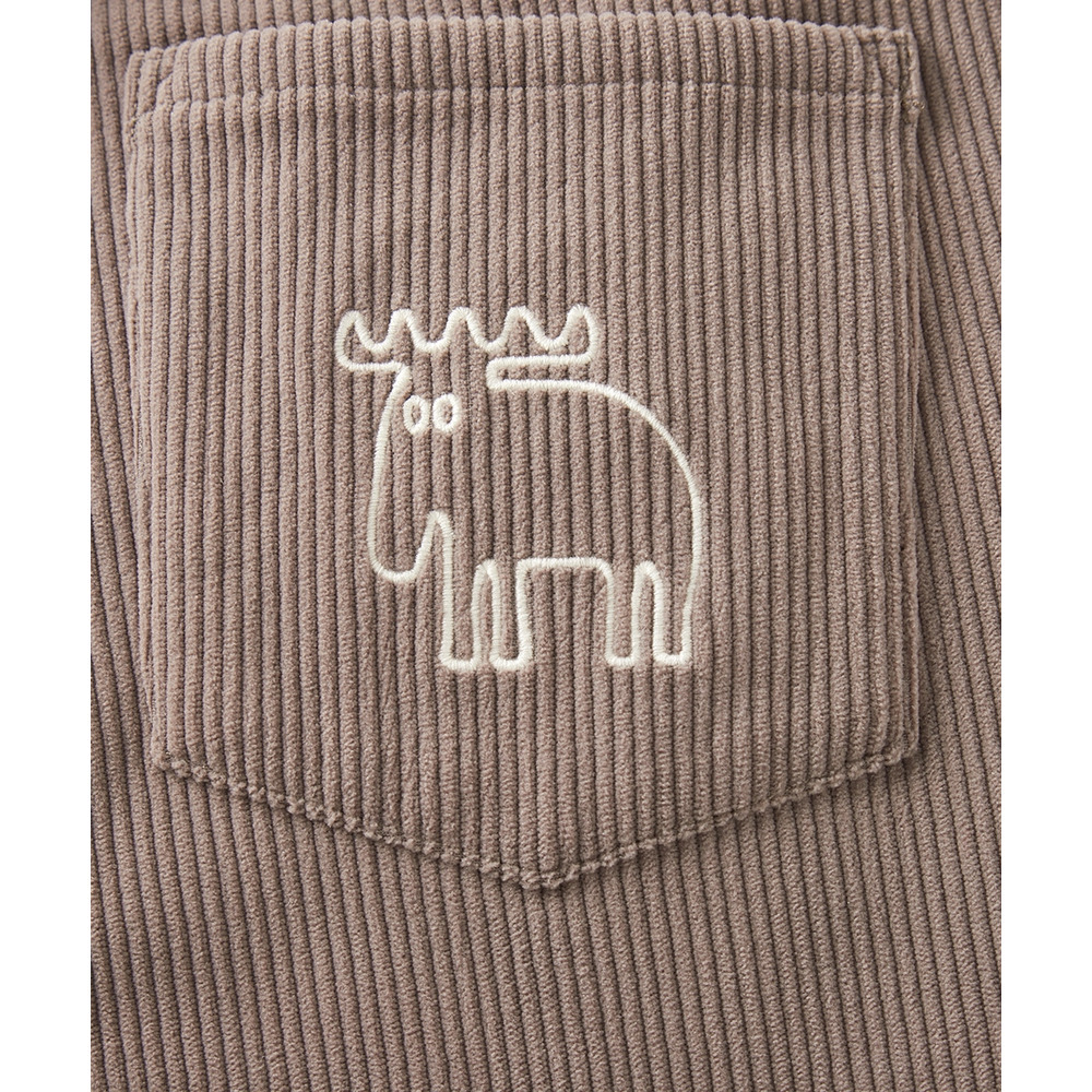 moz(モズ)コーデュロイストレートパンツ 大きいサイズ27