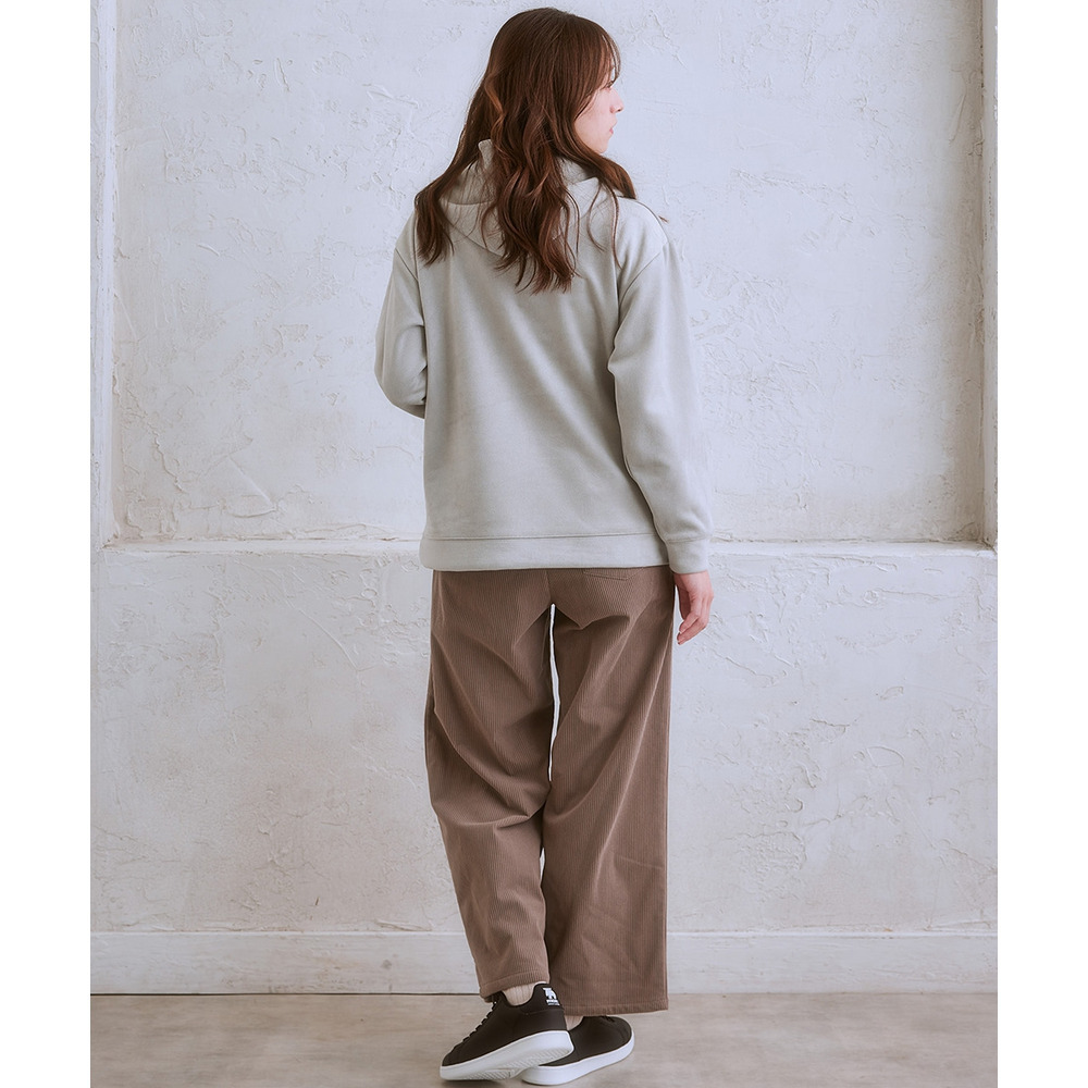 moz(モズ)コーデュロイストレートパンツ 大きいサイズ6