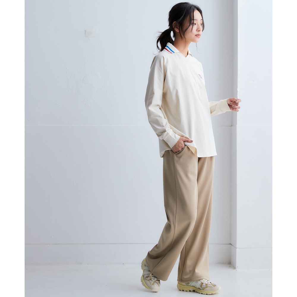 裏ベロアワイドパンツ(UVカット) 大きいサイズ13