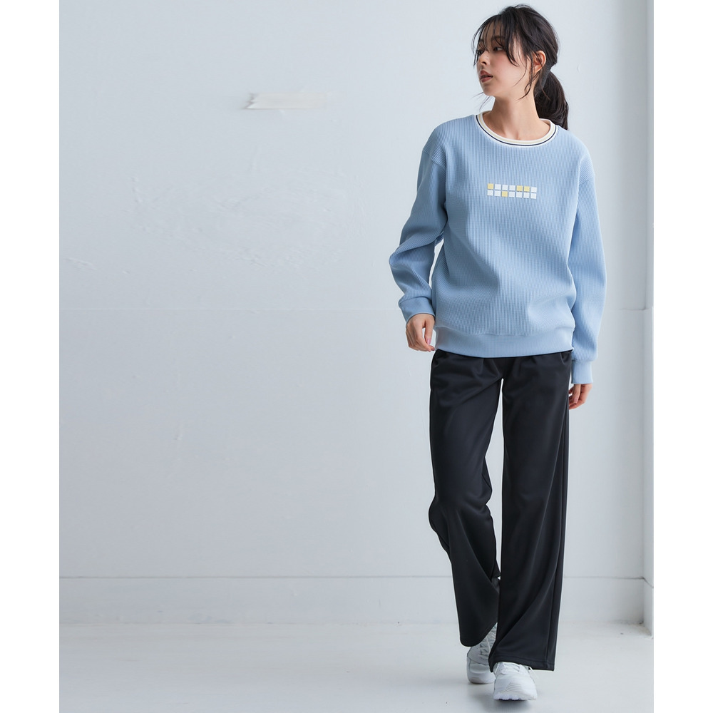 裏ベロアワイドパンツ(UVカット) 大きいサイズ21