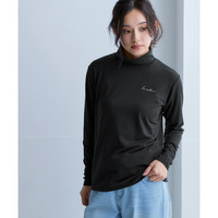 ハイネックピーチ起毛長袖Tシャツ（保温・吸汗速乾・UVカット） 大きいサイズ