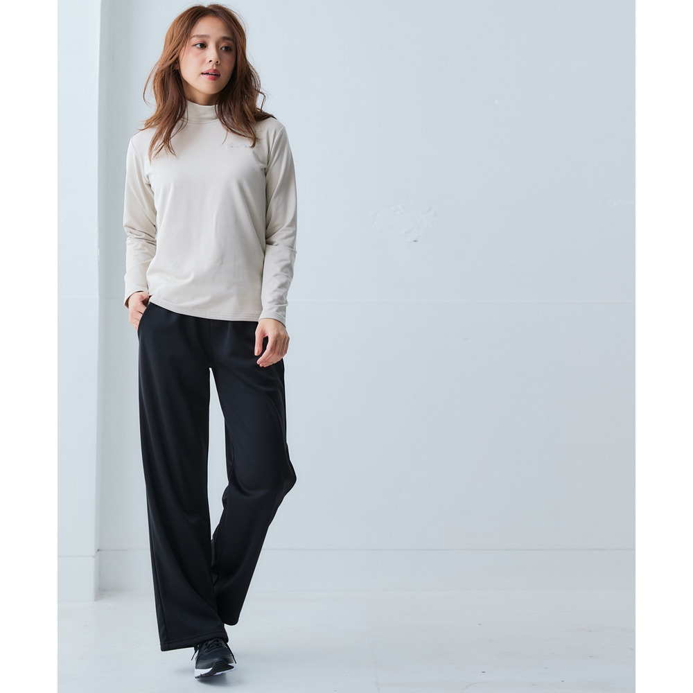 ハイネックピーチ起毛長袖Tシャツ(保温・吸汗速乾・UVカット) 大きいサイズ8