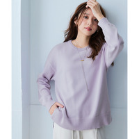 洗えるクルーネックオーバーサイズニット【毛玉になりにくいふんわりもちもち素材】 大きいサイズ