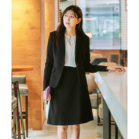 【レディーススーツ】あったか裏地付◎洗えるすごく伸びるウール調テーラードセミフレアスカートスーツ（ストレッチ蓄熱裏地付） 大きいサイズ