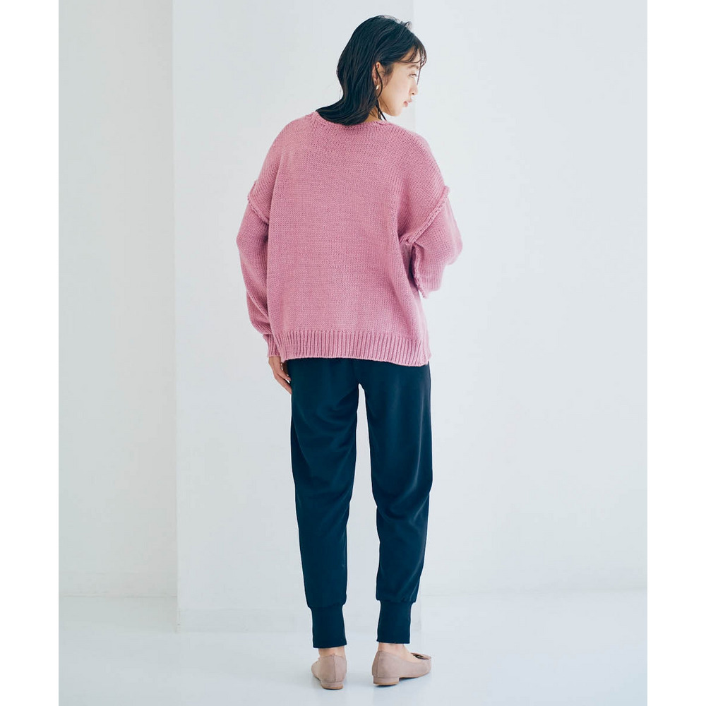 ゆるシルエットニットプルオーバー 大きいサイズ17