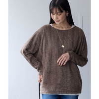 洗えるフェザーカットソードルマンスリーブプルオーバー　大きいサイズ