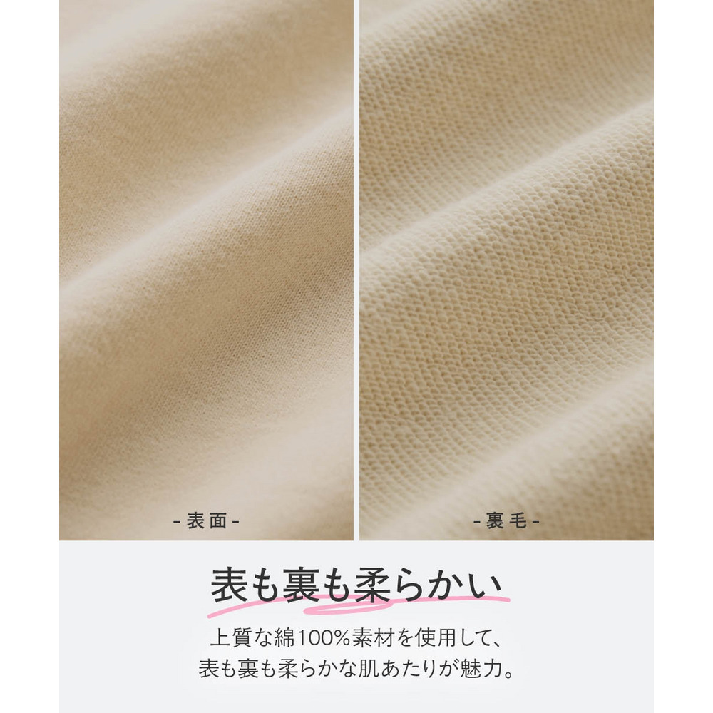 綿100%ドットボタンロング丈ビッグカーディガン 大きいサイズ7