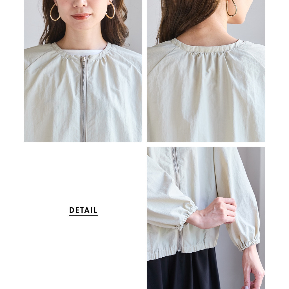 ノーカラージャケット 大きいサイズ6