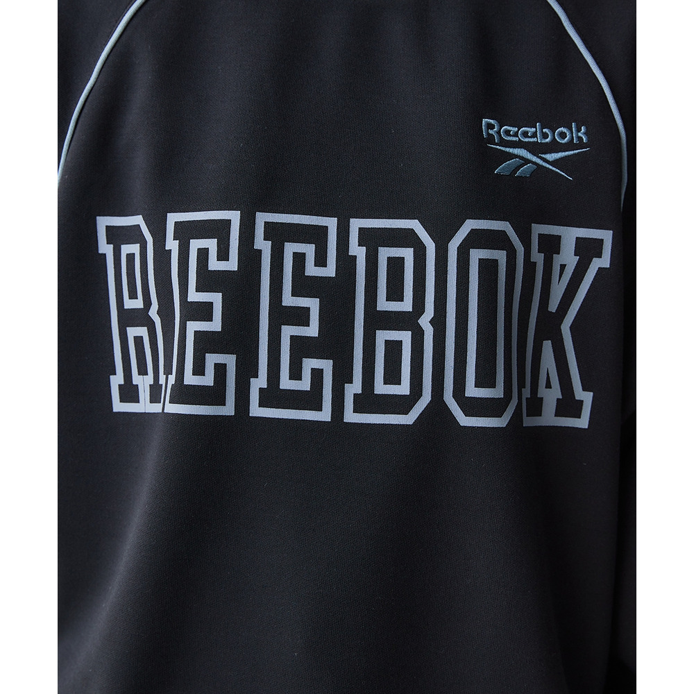 ダンボールラグランプルオーバー(UVカット・吸汗速乾)(リーボック) 大きいサイズ16