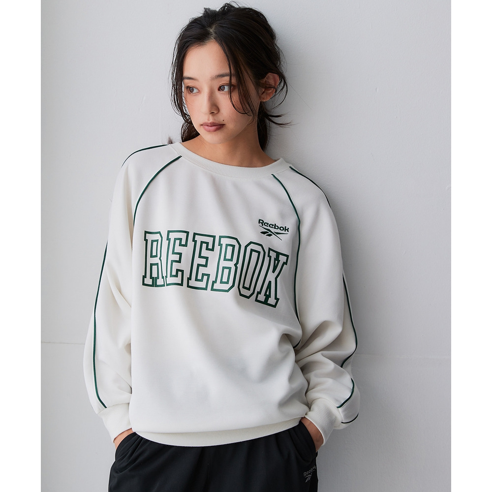 ダンボールラグランプルオーバー(UVカット・吸汗速乾)(リーボック) 大きいサイズ7