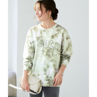 タイダイ風プリントアップリケプルオーバー 大きいサイズ