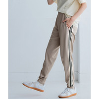 サイドライン多機能ジョガーパンツ（UVカット・吸汗速乾・抗菌防臭・毛玉対策） 大きいサイズ