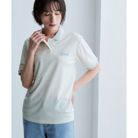 リブ衿刺しゅうポロシャツ（UVカット・吸汗速乾） 大きいサイズ