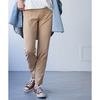 軽ふわニットツイルスキニーパンツ 大きいサイズ