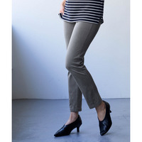 軽ふわニットツイルスキニーパンツ 大きいサイズ