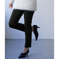 軽ふわニットツイルスキニーパンツ 大きいサイズ