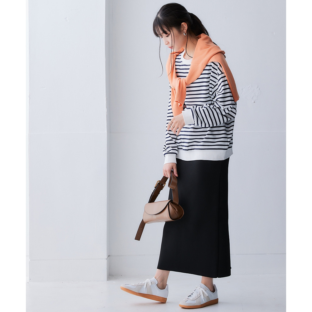 綿100%スムースゆるシルエットプルオーバー 大きいサイズ11