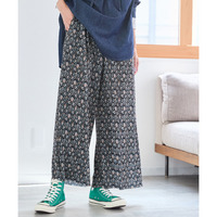 ラクしてキレイ見え選べるプリ―ツパンツ（ゆったりヒップ） 大きいサイズ