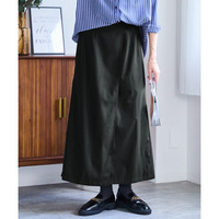 ラップ風ロングスカート（ゆったりヒップ） 大きいサイズ
