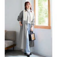 クラシカルヨーク切替ワンピース 大きいサイズ