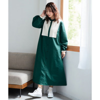 クラシカルヨーク切替ワンピース 大きいサイズ