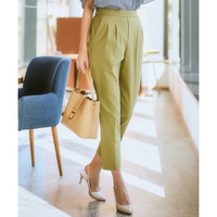 ドライタッチストレッチテーパードパンツ（ストレッチ・接触冷感・UVカット） 大きいサイズ