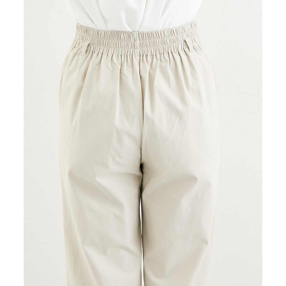 ドライタッチベルト付きストレッチワイドパンツ(ストレッチ・接触冷感・UVカット) 大きいサイズ23