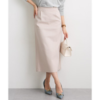 ハリ感素材ストレッチタイトスカート 大きいサイズ