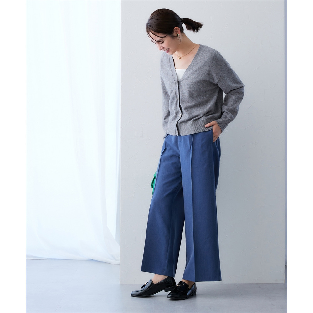 シャンブレータックワイドパンツ セットアップ対応 大きいサイズ11