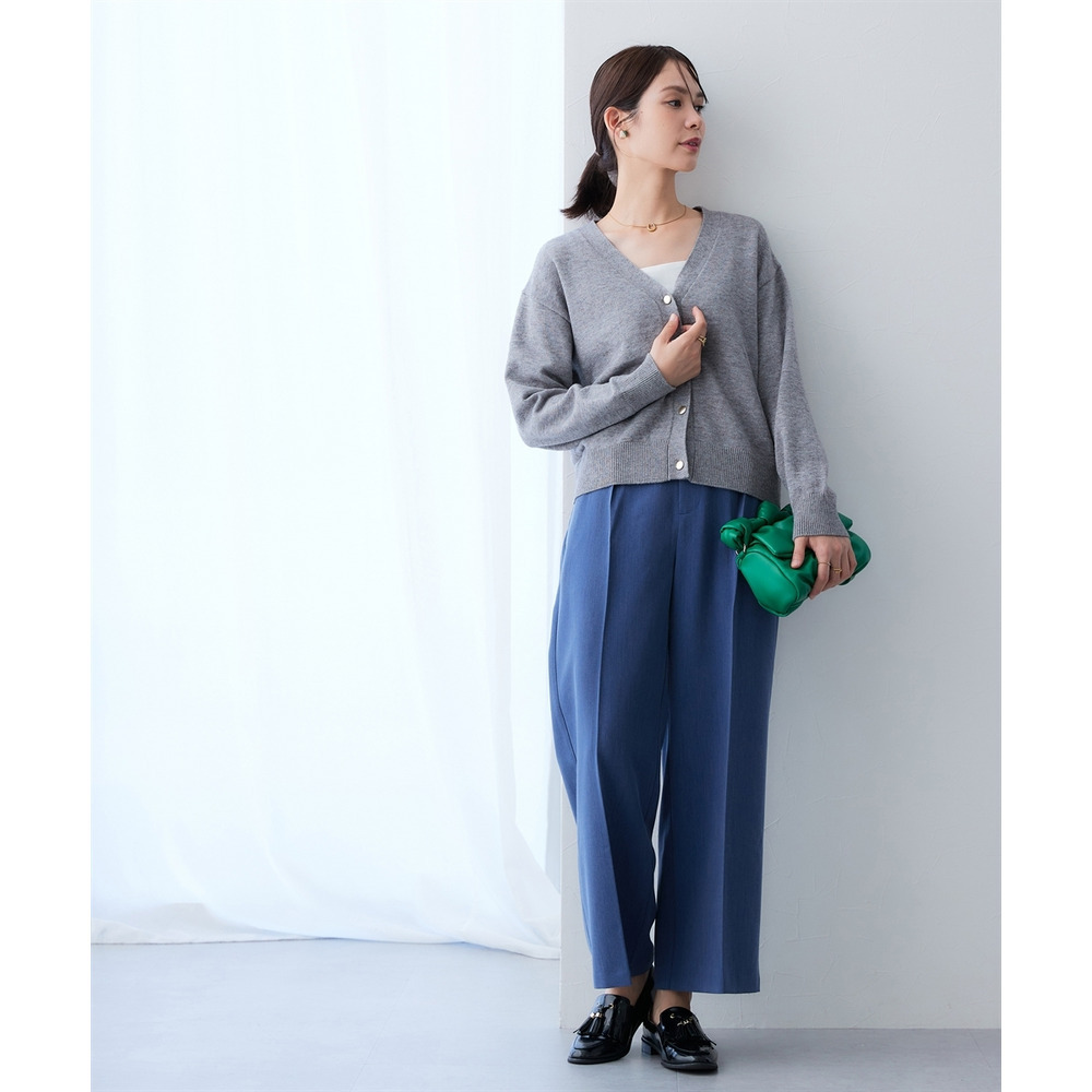 シャンブレータックワイドパンツ セットアップ対応 大きいサイズ12