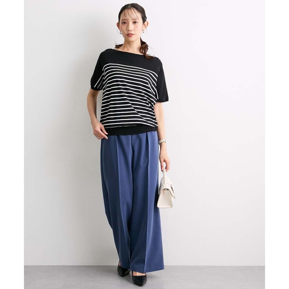 シャンブレータックワイドパンツ セットアップ対応 大きいサイズ13