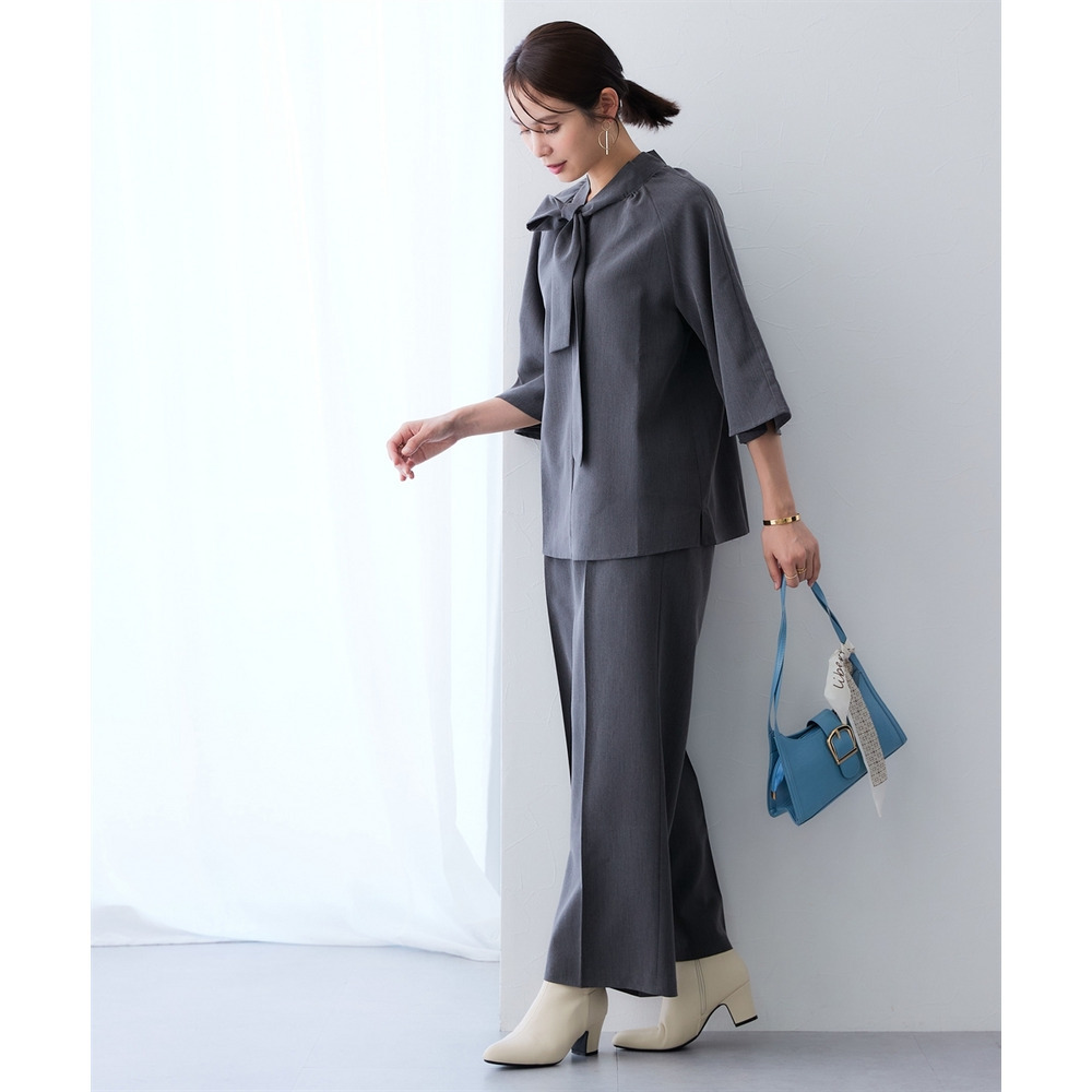 シャンブレータックワイドパンツ セットアップ対応 大きいサイズ16