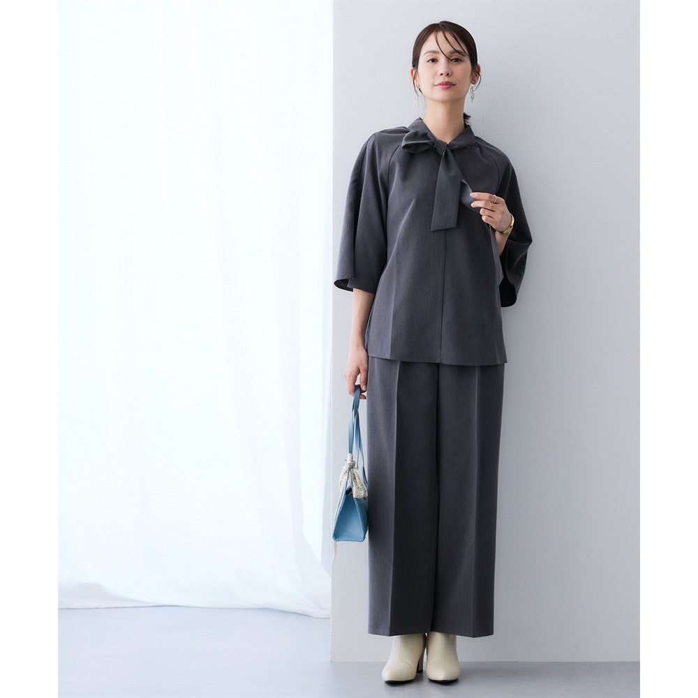 シャンブレータックワイドパンツ セットアップ対応 大きいサイズ17