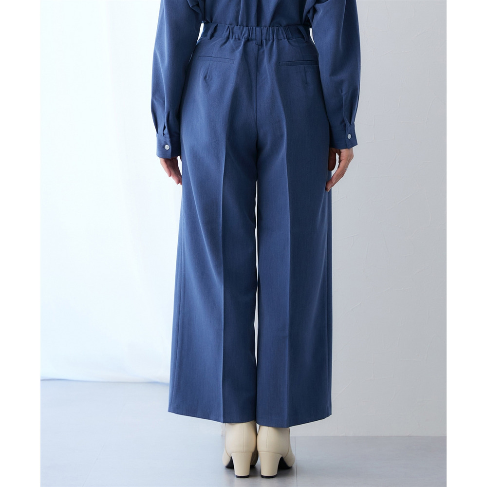 シャンブレータックワイドパンツ セットアップ対応 大きいサイズ21