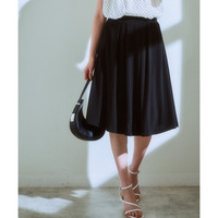 カットソー素材フレアスカート（裏地付） 大きいサイズ