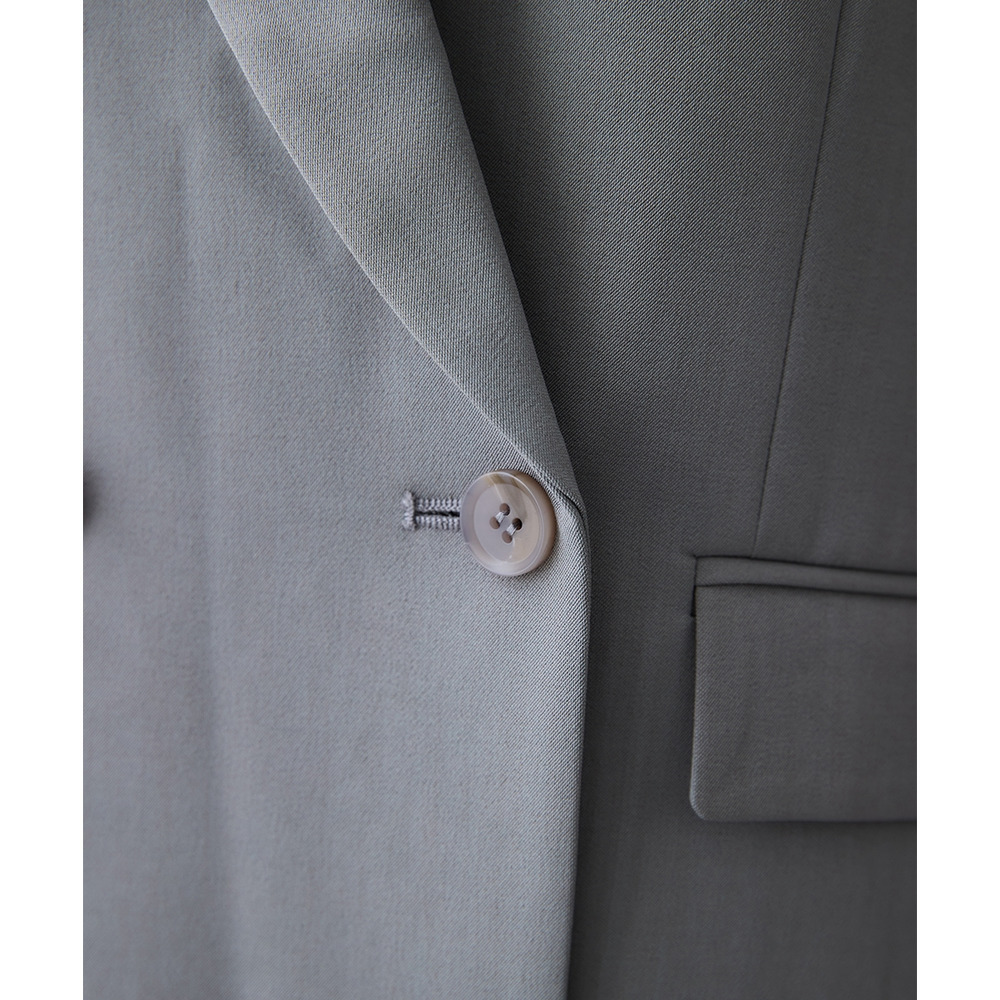 【みさとさんコラボ】ダブルブレストテーラードジャケット(しわになりにくい・UVカット) 大きいサイズ23