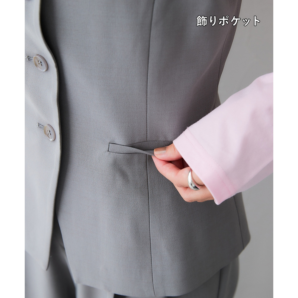 【みさとさんコラボ】フロントボタンビスチェ(しわになりにくい・UVカット) 大きいサイズ25