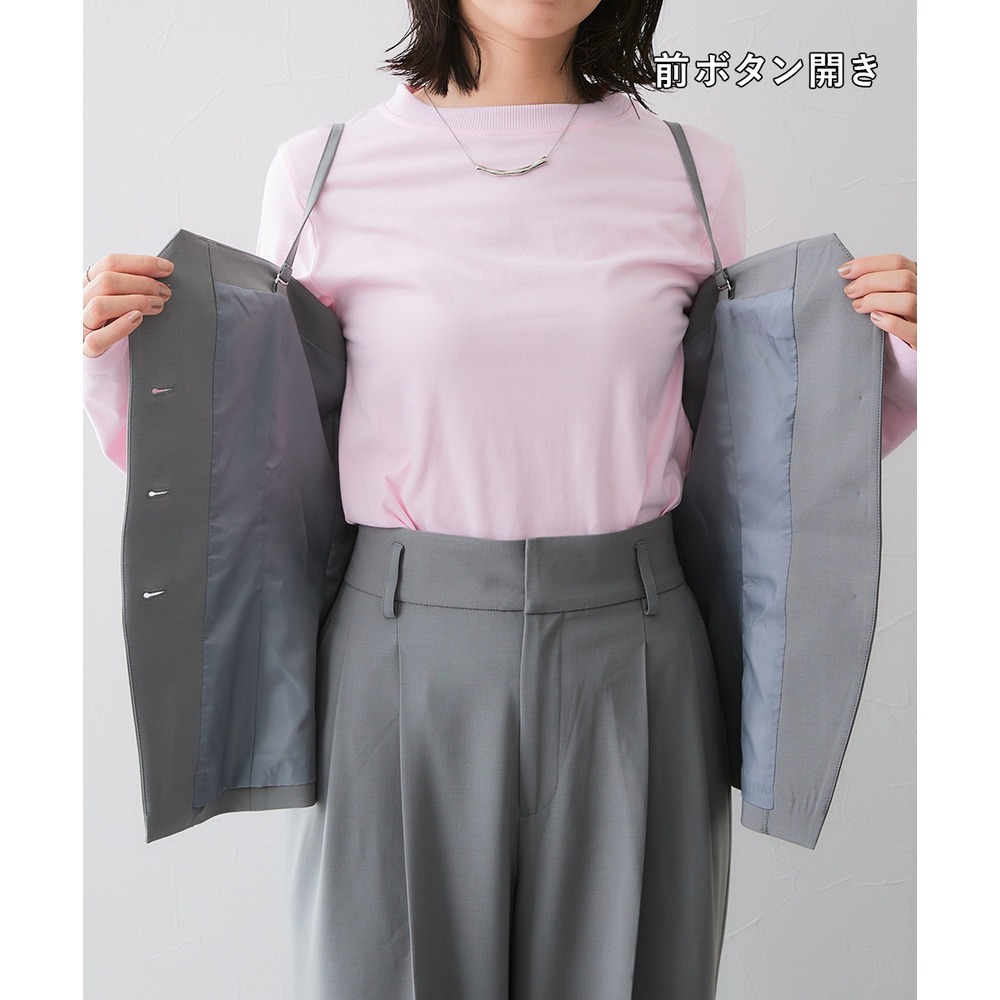 【みさとさんコラボ】フロントボタンビスチェ(しわになりにくい・UVカット) 大きいサイズ29