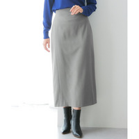 【みさとさんコラボ】カーブウエストタイトスカート(しわになりにくい・UVカット) 大きいサイズ