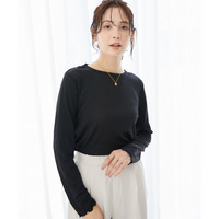 ラメシアーボートネックプルオーバー 大きいサイズ