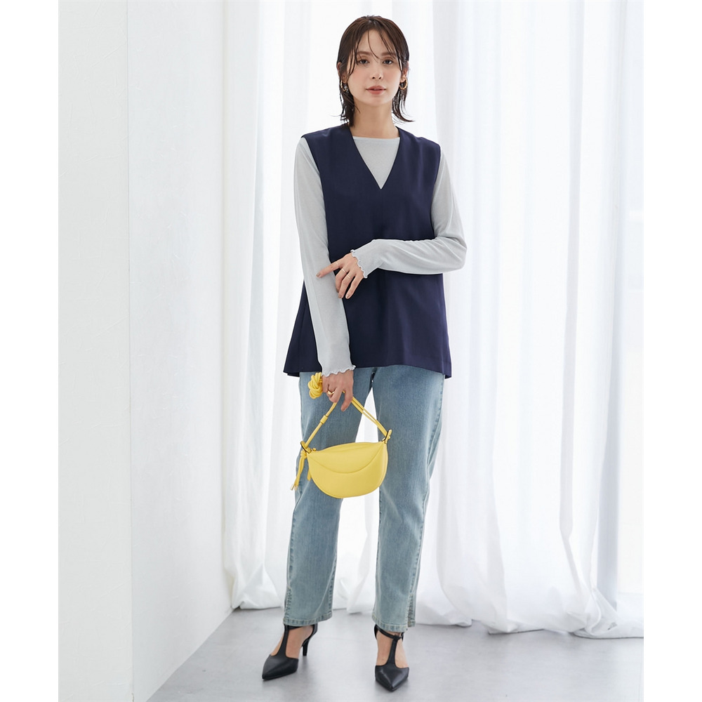 ラメシアーボートネックプルオーバー 大きいサイズ10