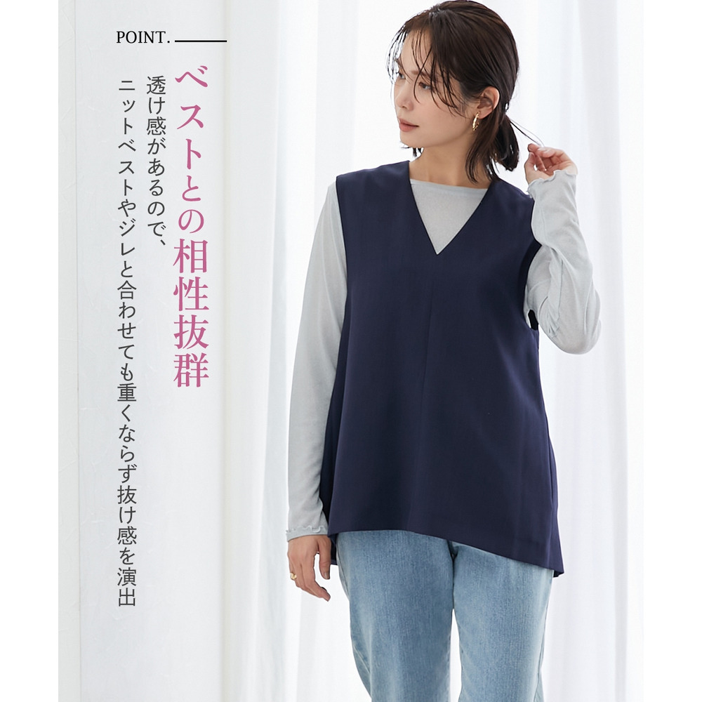 ラメシアーボートネックプルオーバー 大きいサイズ4