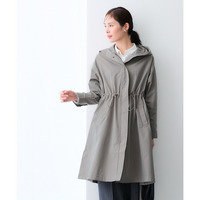 防花粉ドロストロングフーディーコート（ＵＶカット） 大きいサイズ