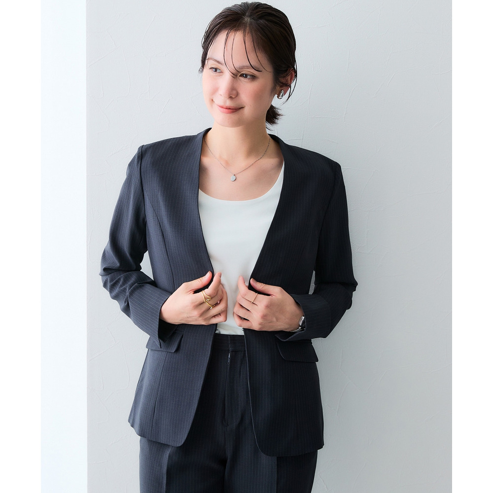 (選べる2タイプ)透け対策シルケット加工ダブルフロント半袖トップス 大きいサイズ18