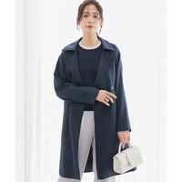 防花粉ライナー付きトレンチコート（はっ水） 大きいサイズ