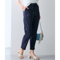 サラサラ裏メッシュ綿混ストレッチドロストジョガーパンツ（接触冷感・吸汗速乾・UVカット） 大きいサイズ