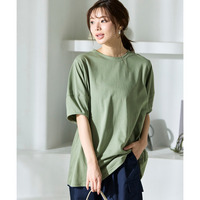 【汗染みしにくい】ランタンスリーブチュニック 大きいサイズ